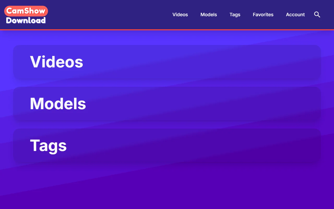 Screenshot: Camshowdownload Screenshot of Camshowdownload
